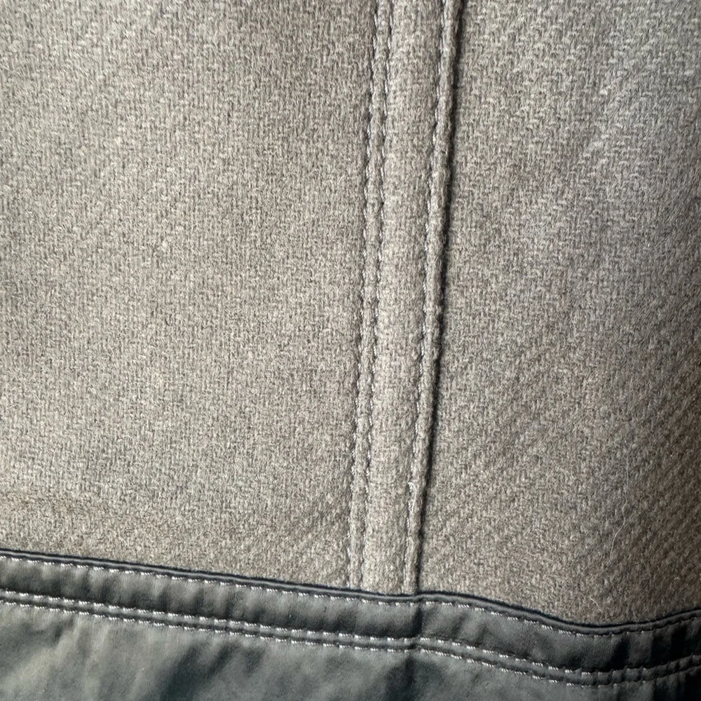 Hugo Boss Olive Green Wool Blend Skirt